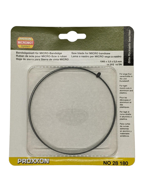 PROXXON Bandsaw Blade 14TPI Extra Narrow 1065x3.5mm suits MBS-240/E Micro Bandsaw