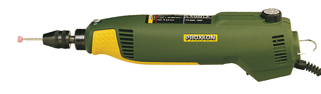 PROXXON MICROMOT FBS-240/E Precision Rotary Tool Kit Corded 100W for Drilling & Grinding