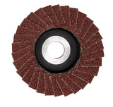 PROXXON Corundum Fan Sanding Discs 100 Grit Suits Long Neck Angle Grinder