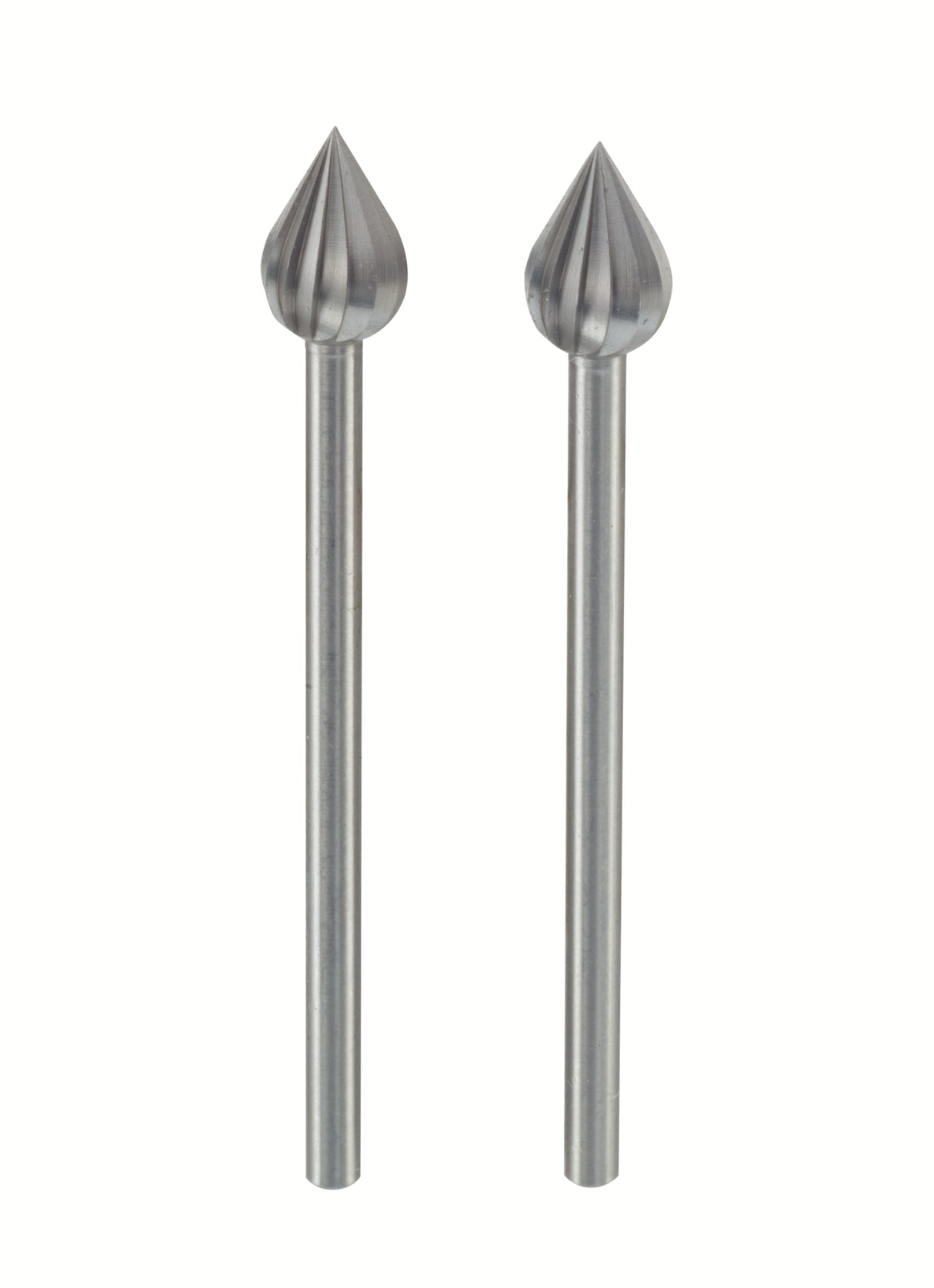 PROXXON Milling Bits 6mm Tungsten Vanadium Flame Pack of 2