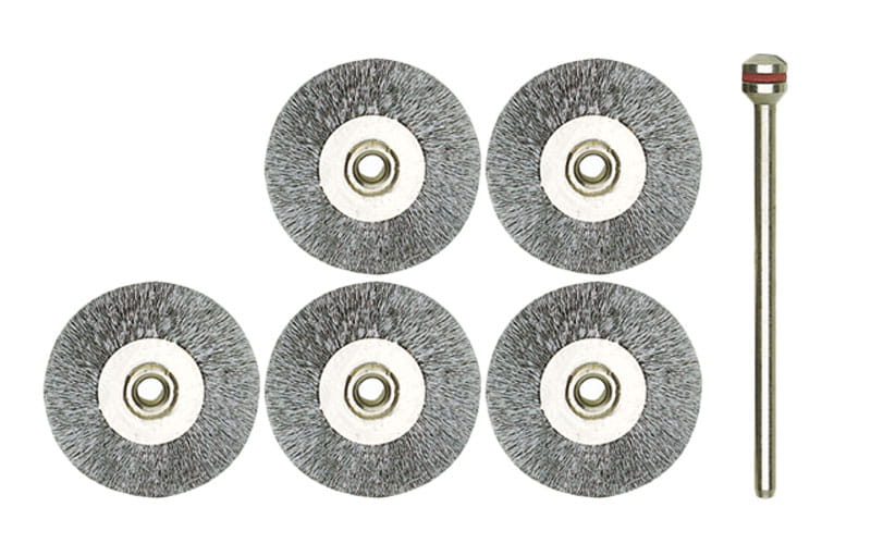 PROXXON 22mm Stainless Steel Cleaning Wheel Pack of 5 Suits MICROMOT Drill Grinders