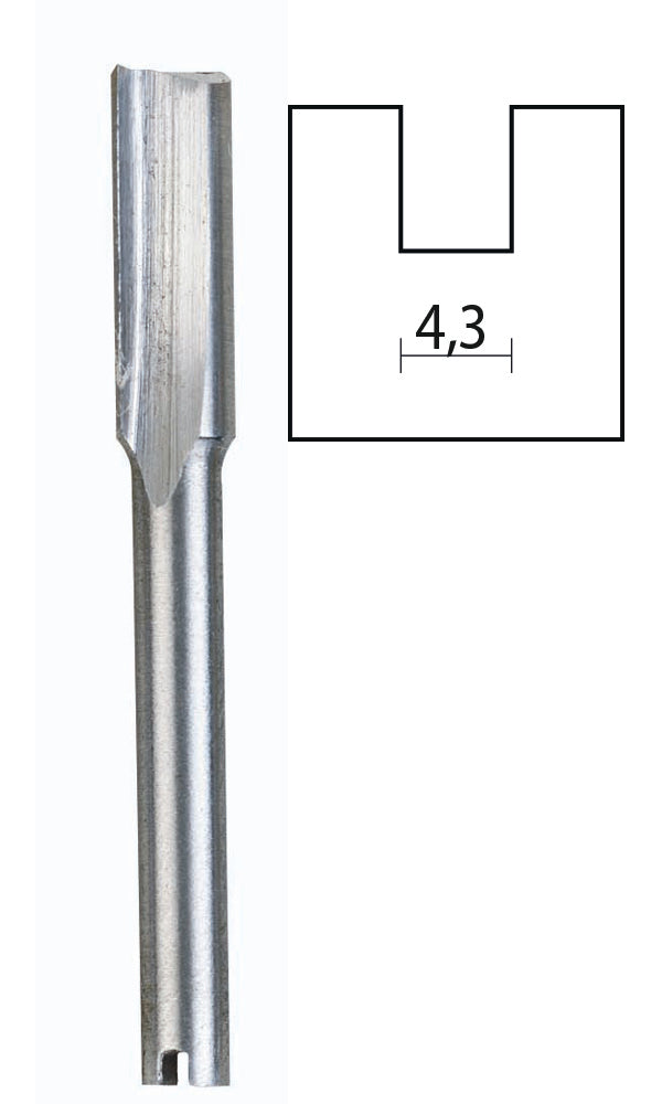 PROXXON Router Bit 4.8mm Slot Cutter For Micro Shaper