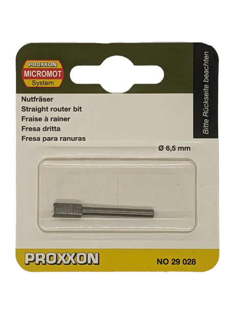 PROXXON Router Bit 6.5mm Slot Cutter For Micro Shaper