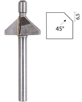 PROXXON Chamfer Router Bit 45 degree For Micro Shaper