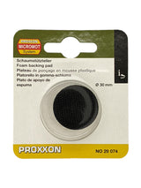 PROXXON Foam Backing Pad 30mm Hook & Loop Fastening