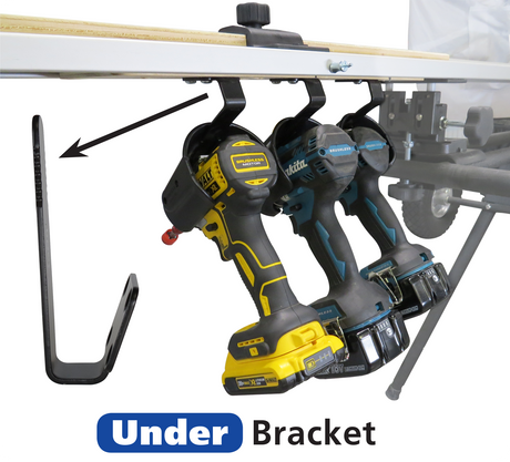 FastCap Under Bracket for Screw Gun Holder Power Hand Tool Mounting