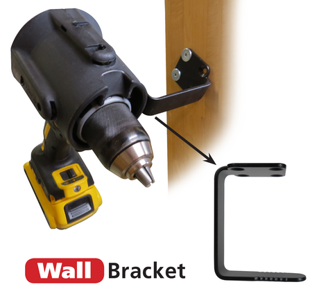 FastCap Wall Bracket for Screw Gun Holder Power Hand Tool Mounting